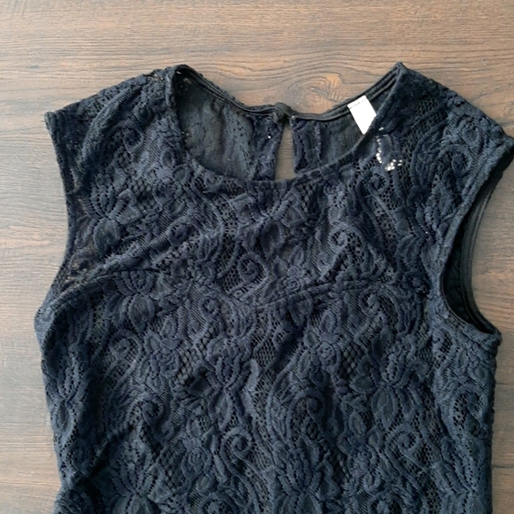 Black Lace Dress - Picture 2 of 6